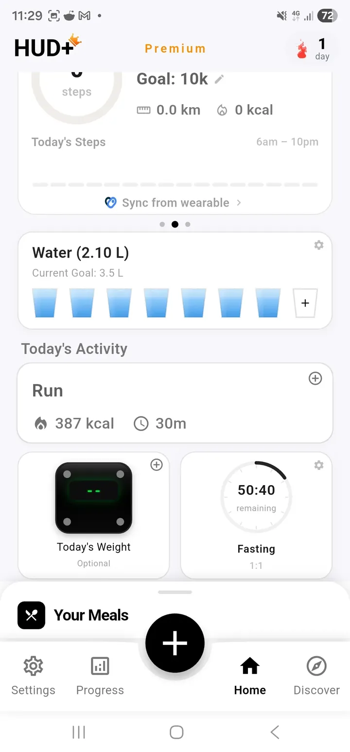 HUD+ activity